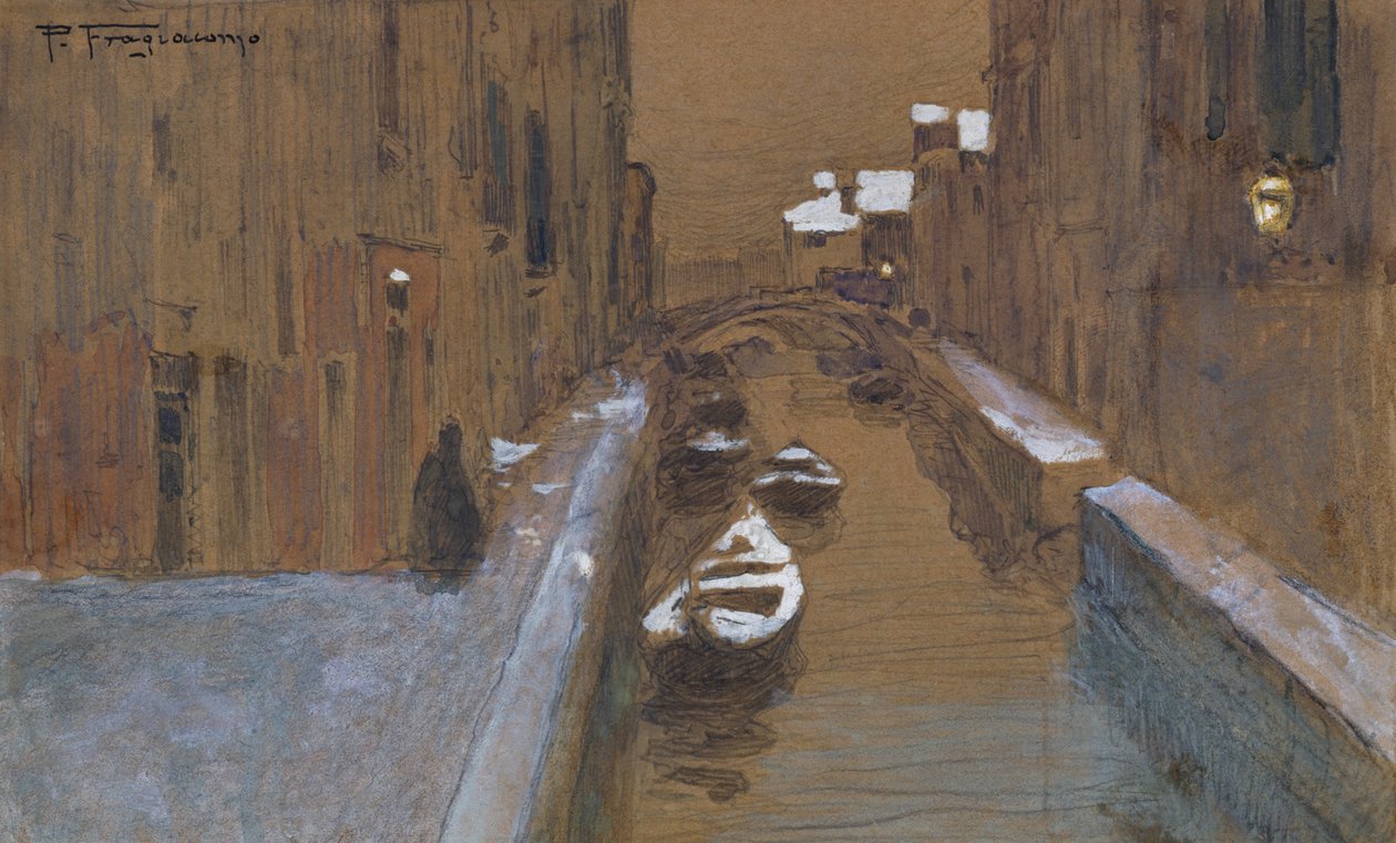 Vinter af Pietro Fragiacomo