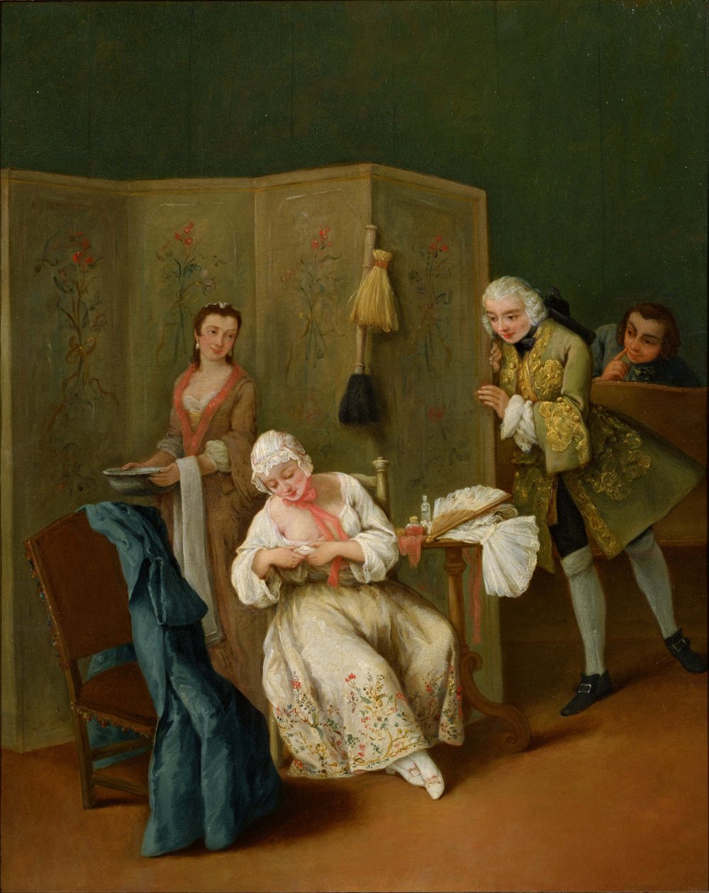 Skrupelløse herrer. af Pietro Longhi