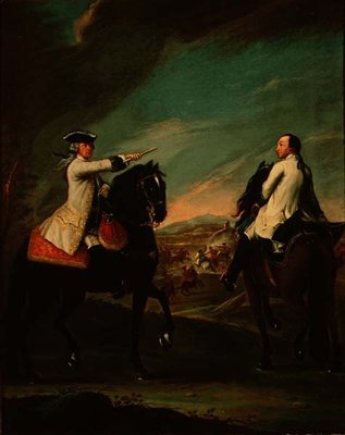 Guglielmo de Montfort og hans feltbetjent af Pietro Longhi