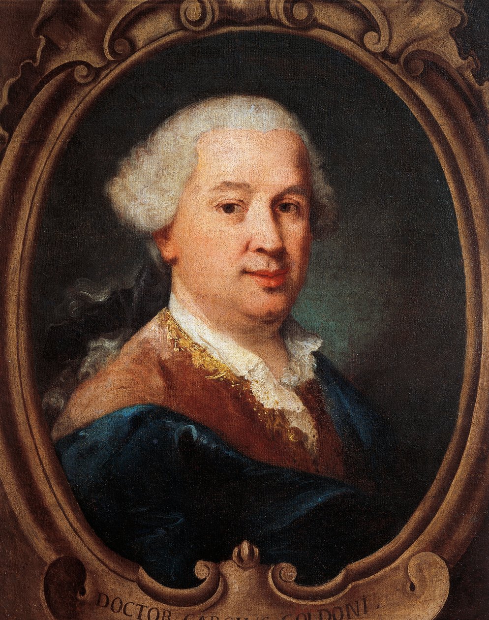 Portræt af Carlo Goldoni (Venedig af Pietro Longhi