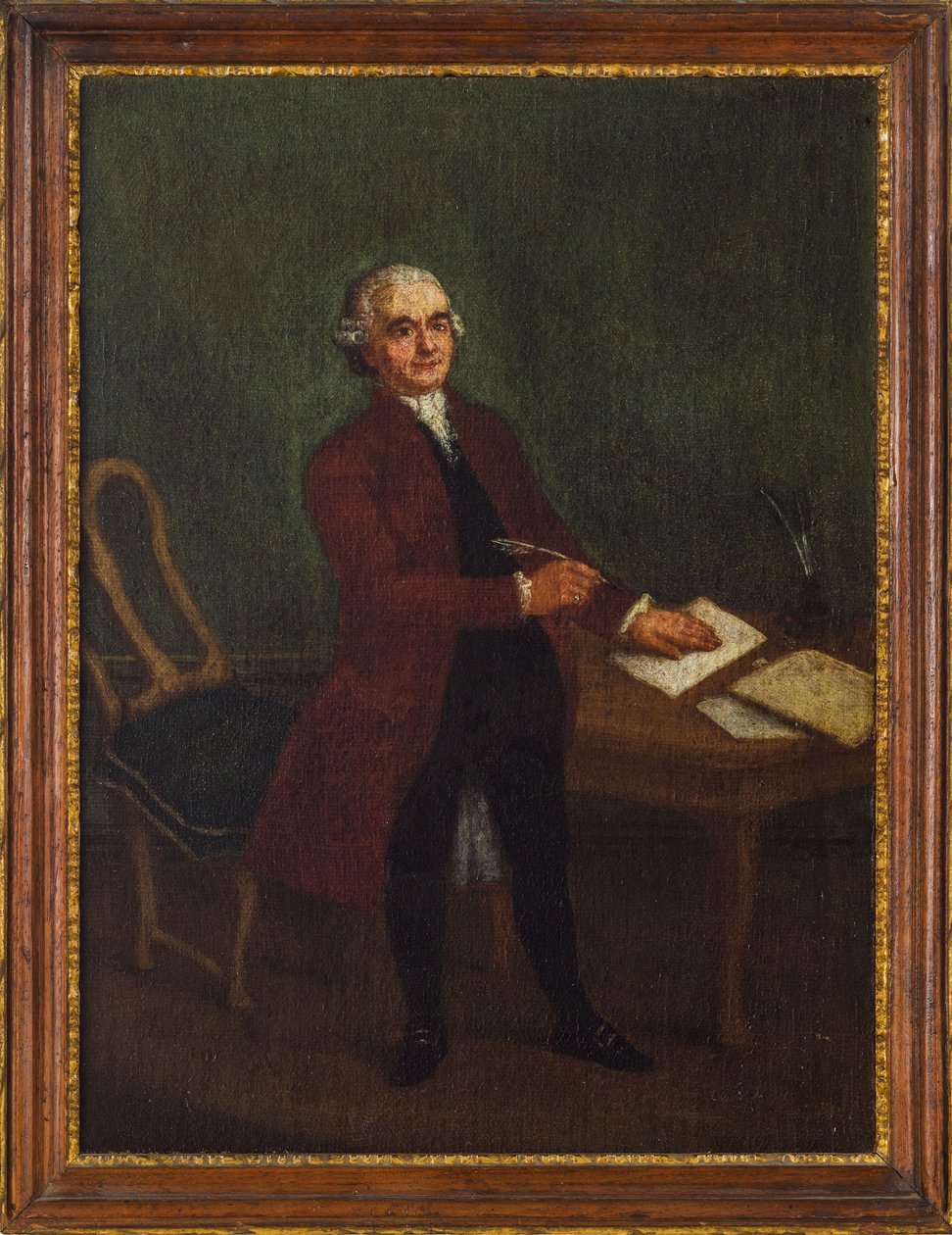 Portræt af Melchiorre Cesarotti 1730-1808, 1760