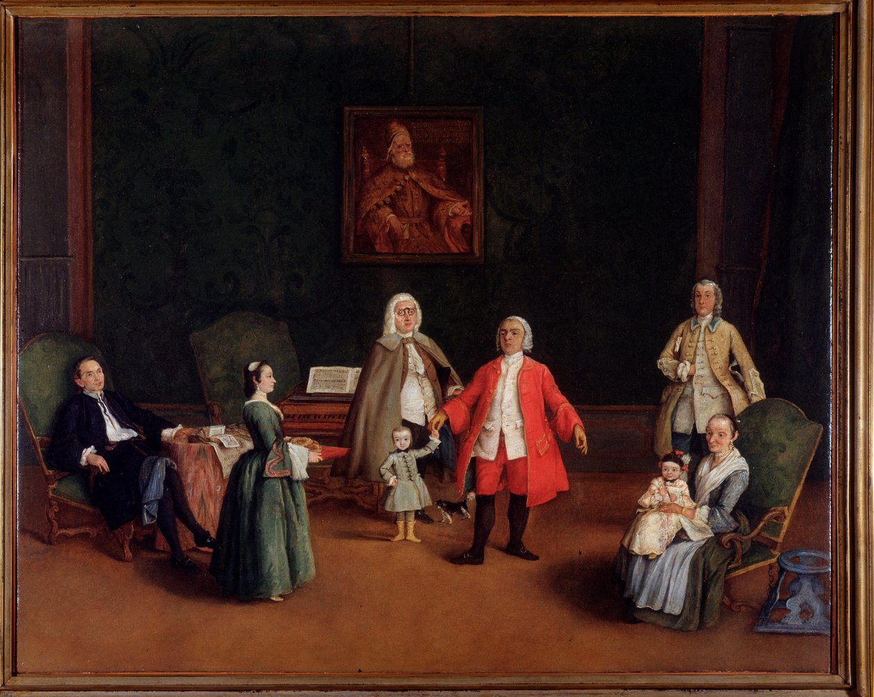 Portræt af en familie (maleri af Pietro Longhi