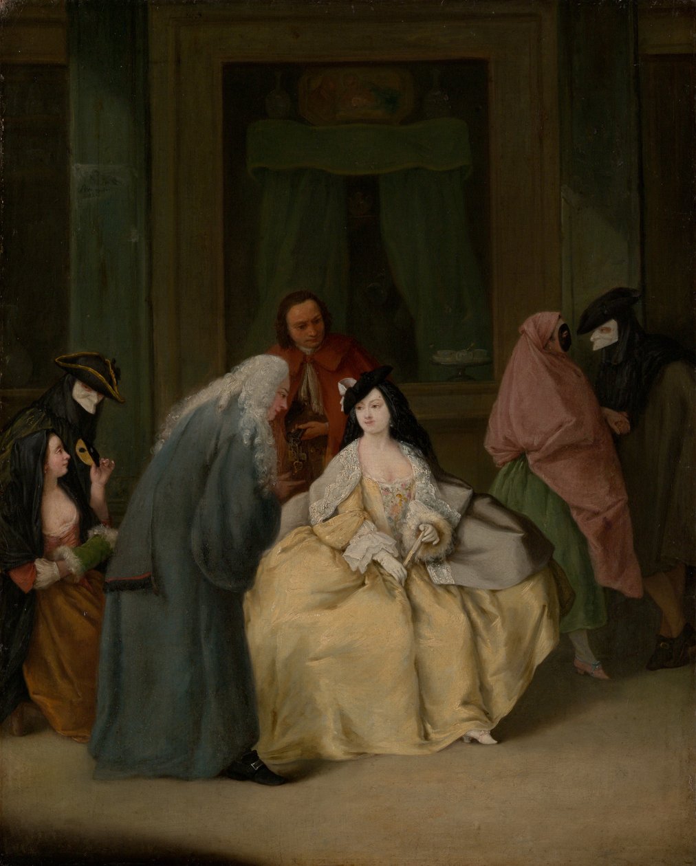 Mødet, 1746. af Pietro Longhi