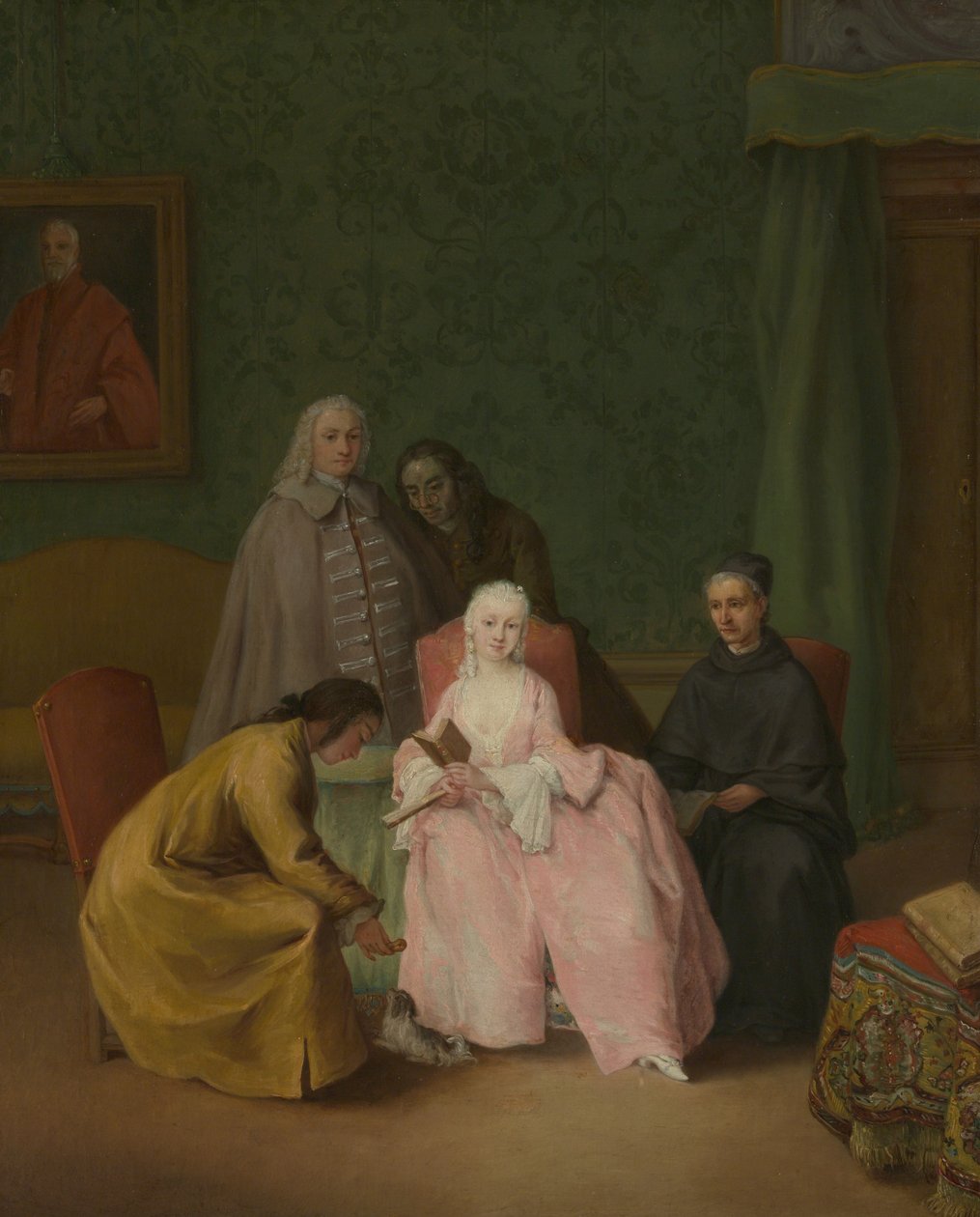 Besøget, 1746 af Pietro Longhi