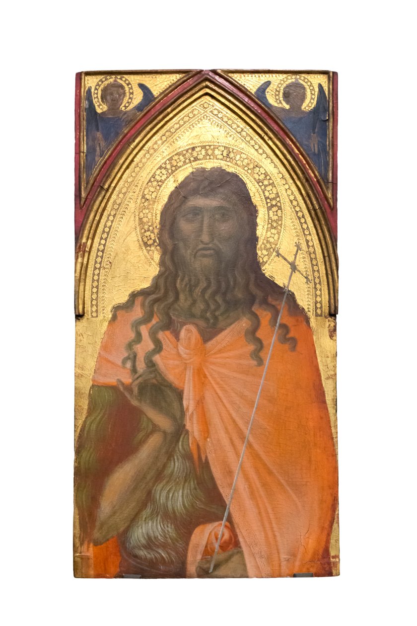 Johannes Døberen, ca. 1329 af Pietro Lorenzetti