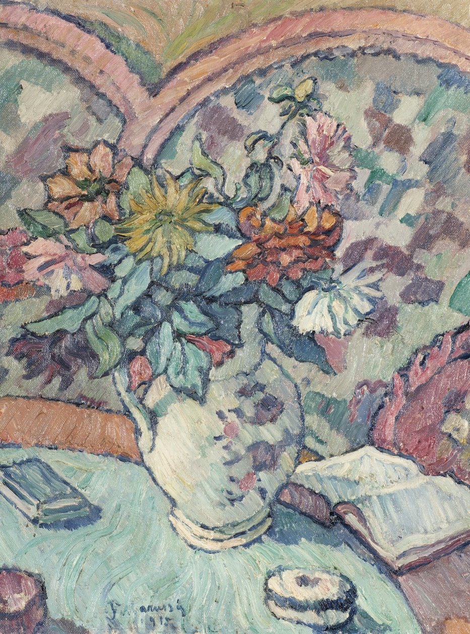 Blomster, 1915 af Pietro Marussig