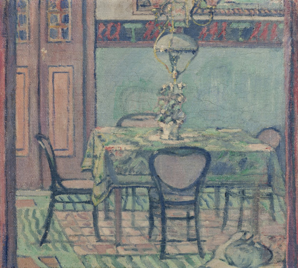 Interiør, 1918 af Pietro Marussig