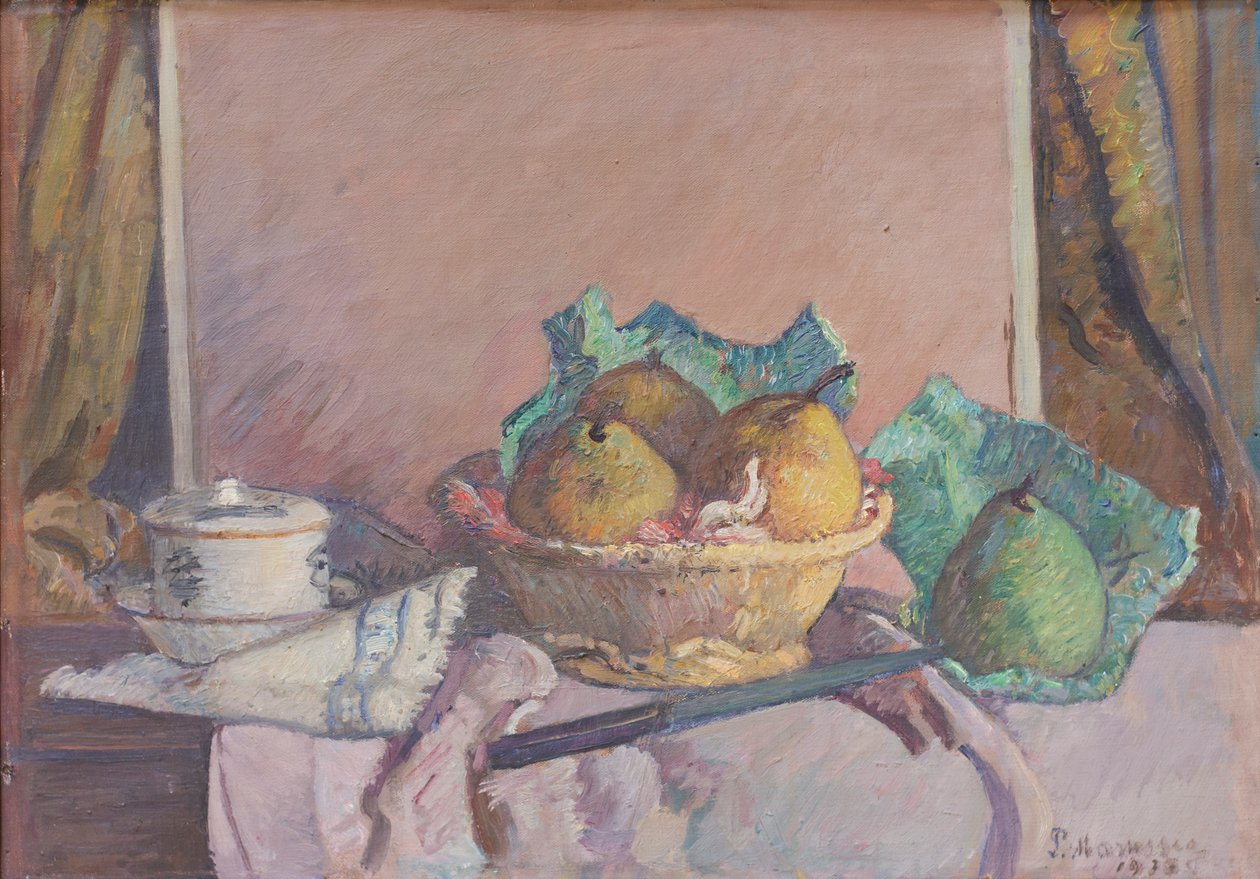 Stilleben af Pietro Marussig