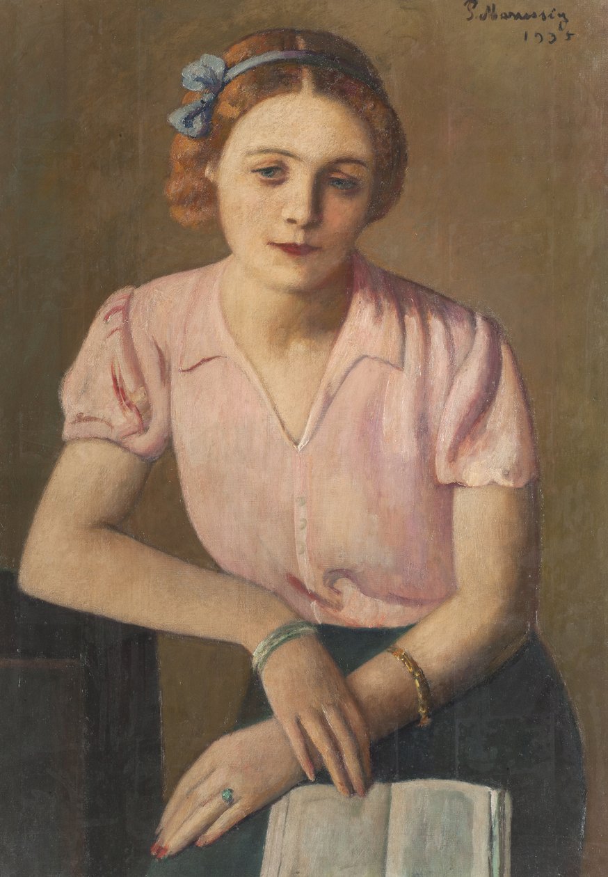 Læseren, 1935 af Pietro Marussig