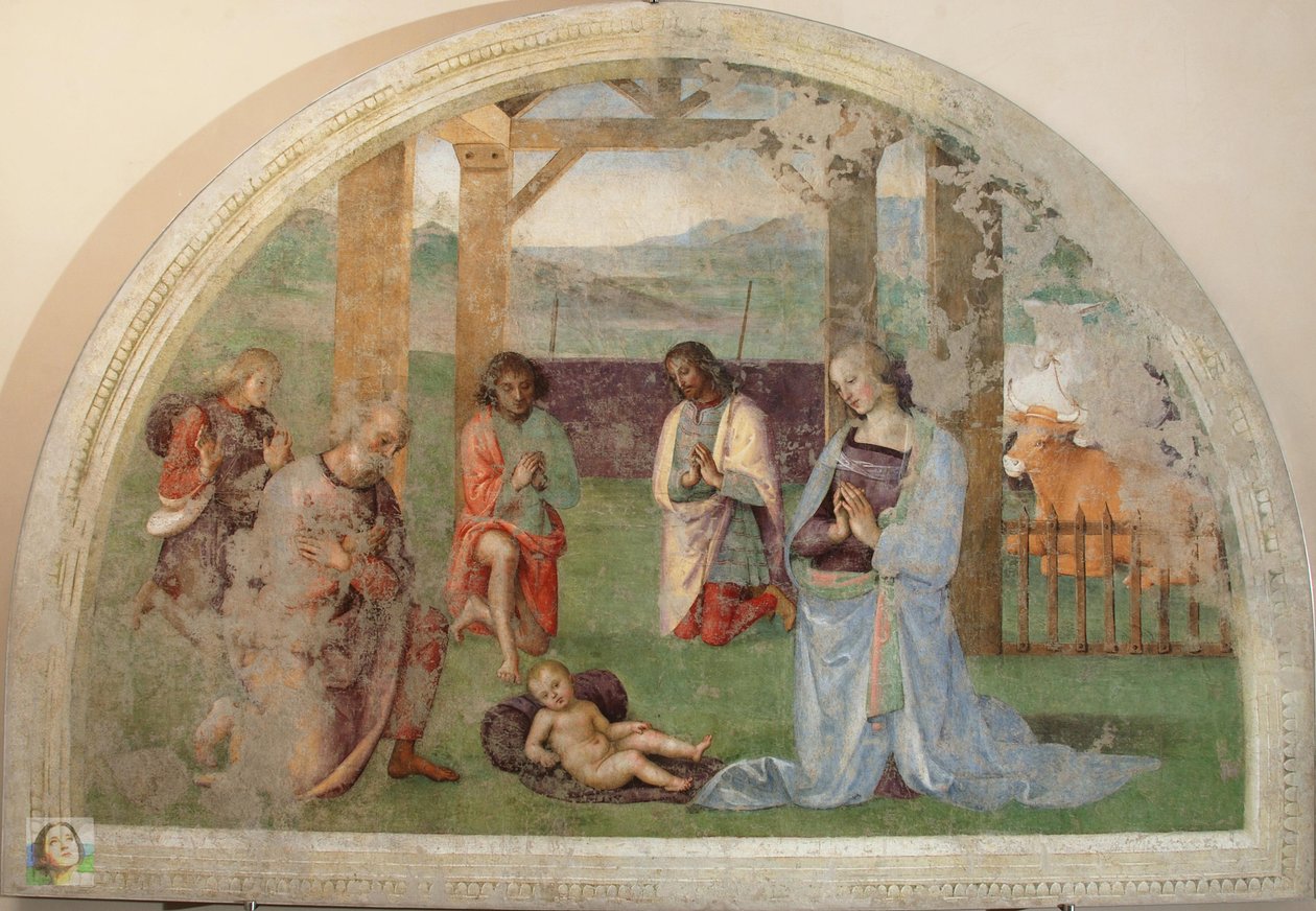 Hyrdernes tilbedelse af Pietro Perugino