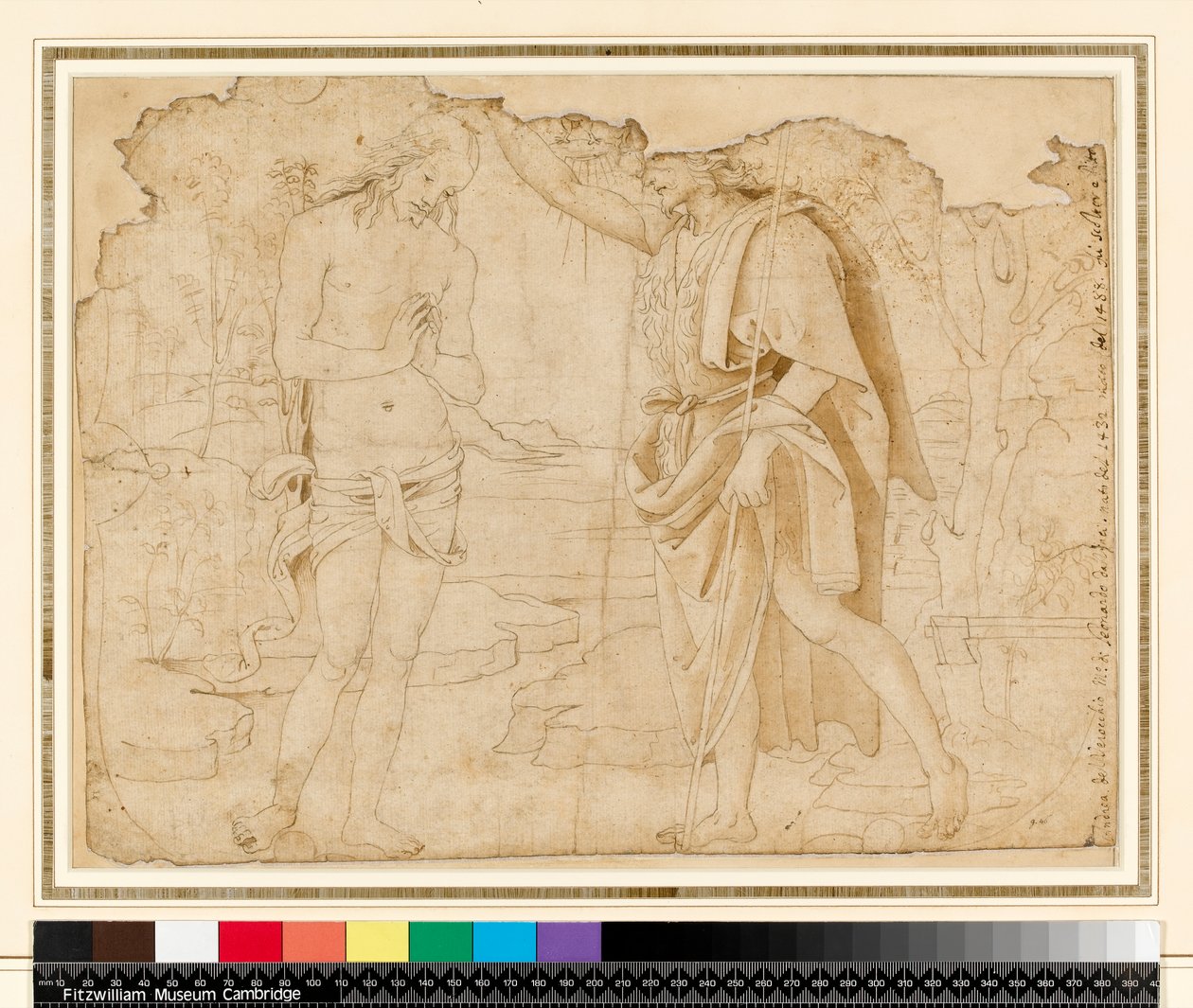 Kristi dåb af Pietro Perugino