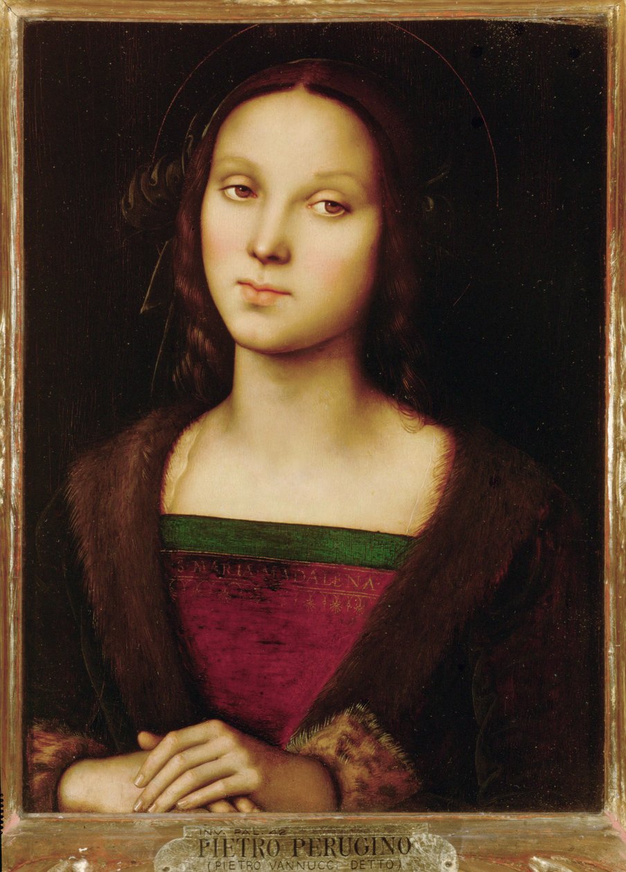 Sankt Maria Magdalena (maleri på træ) af Pietro Perugino