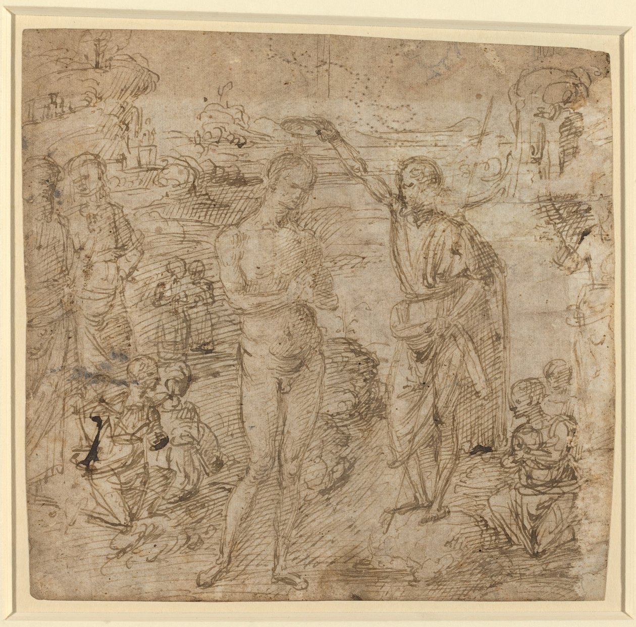 Kristi dåb af Pietro Perugino