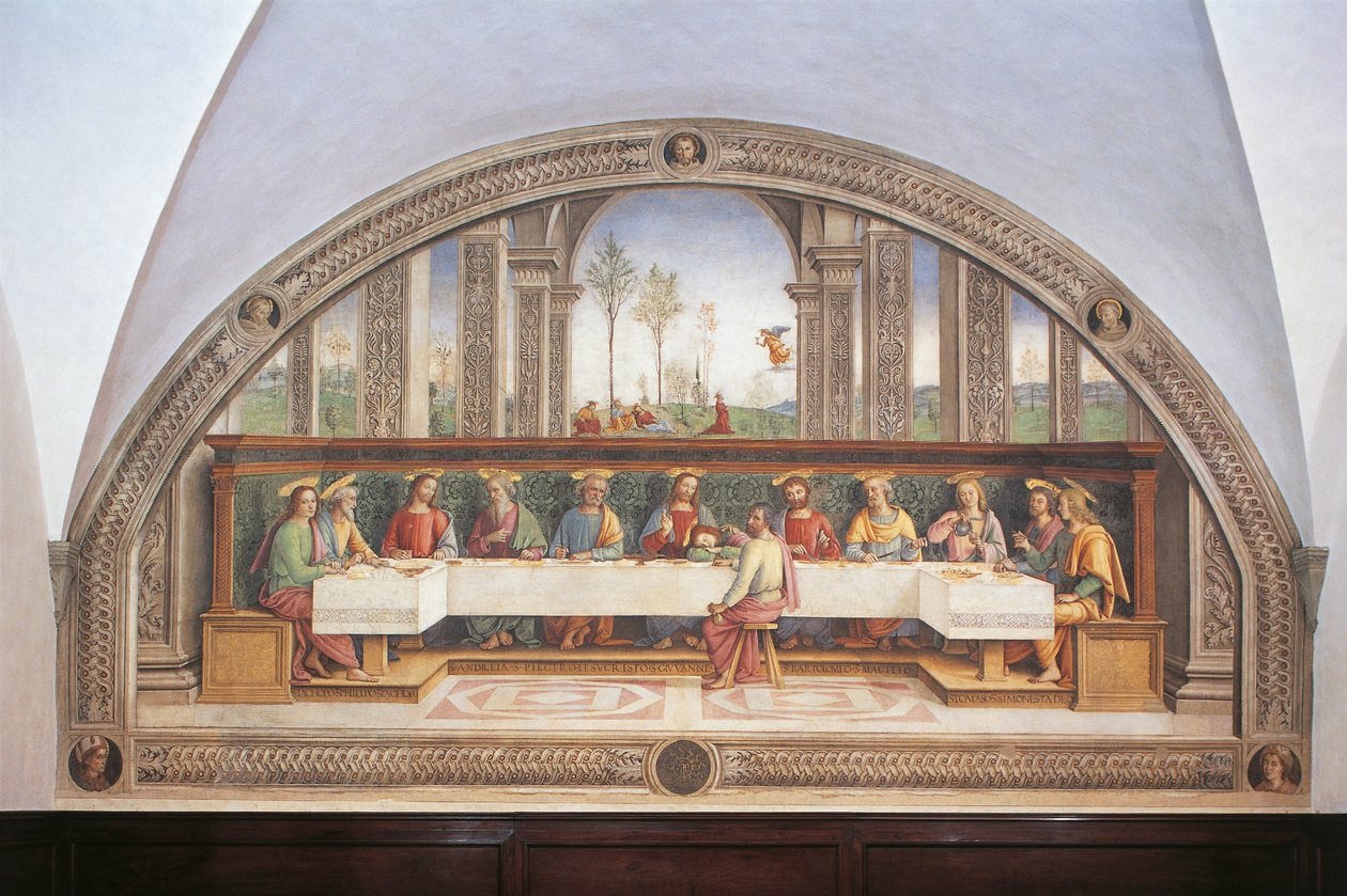 Den sidste nadver af Pietro Perugino