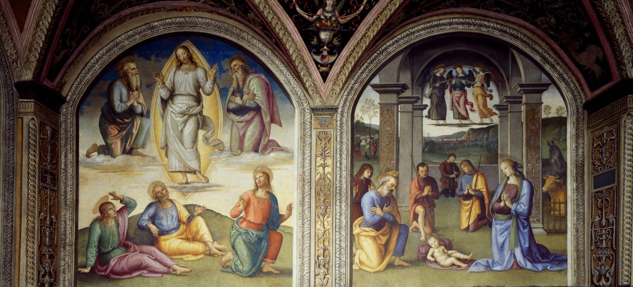 Forvandling og Fødsel af Pietro Perugino