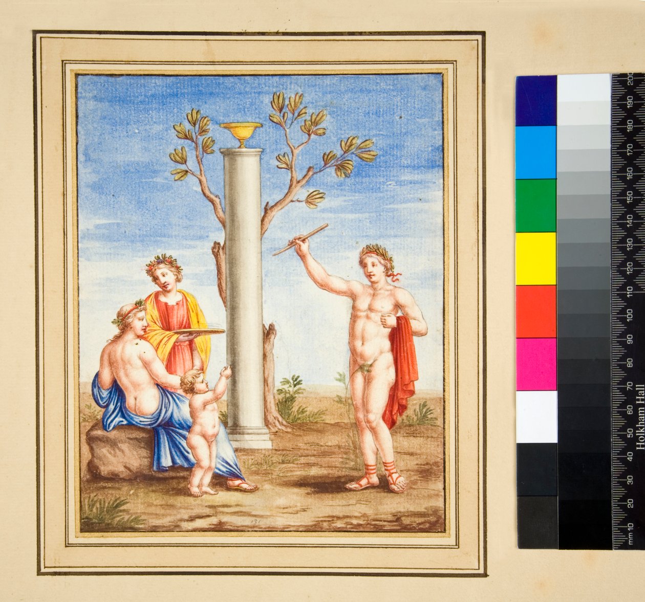 En scene for ofring af Pietro Santi Bartoli
