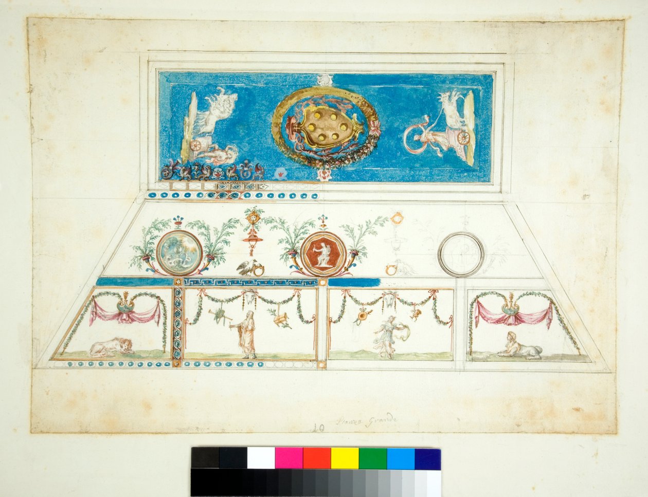 Hvælving af Villa Madama af Pietro Santi Bartoli