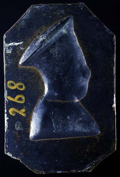 Plakat af Ludovico Gonzaga (1441-1478) (verso) (bronze) (for recto se 122328) af Pietro Tafano