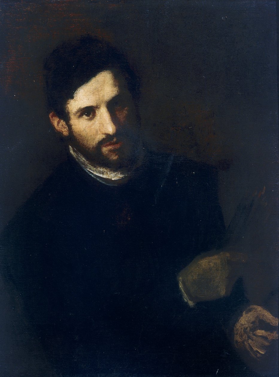 Selvportræt af Pietro Testa