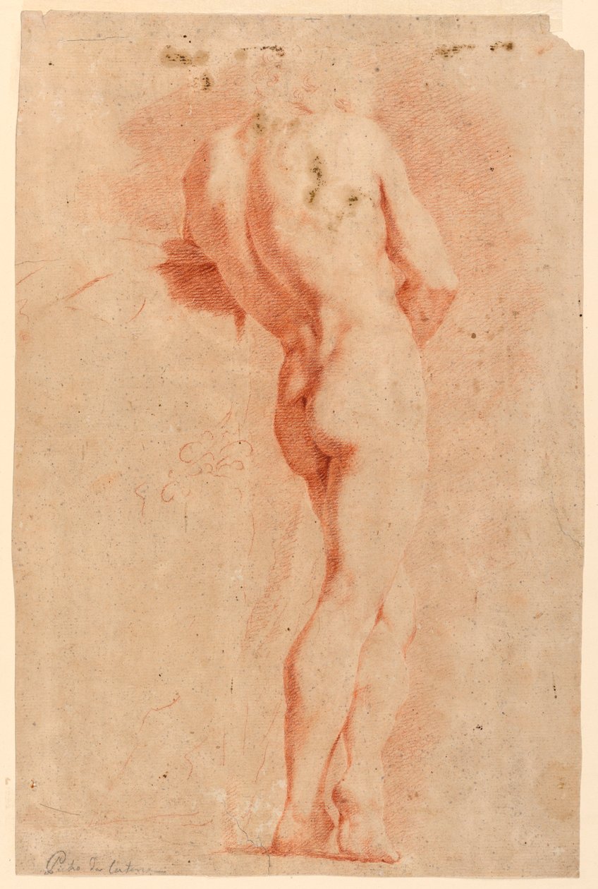 Figurstudie af Pietro da Cortona