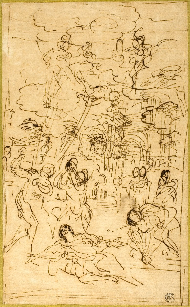 Sankt Stefans martyrium af Pietro da Cortona