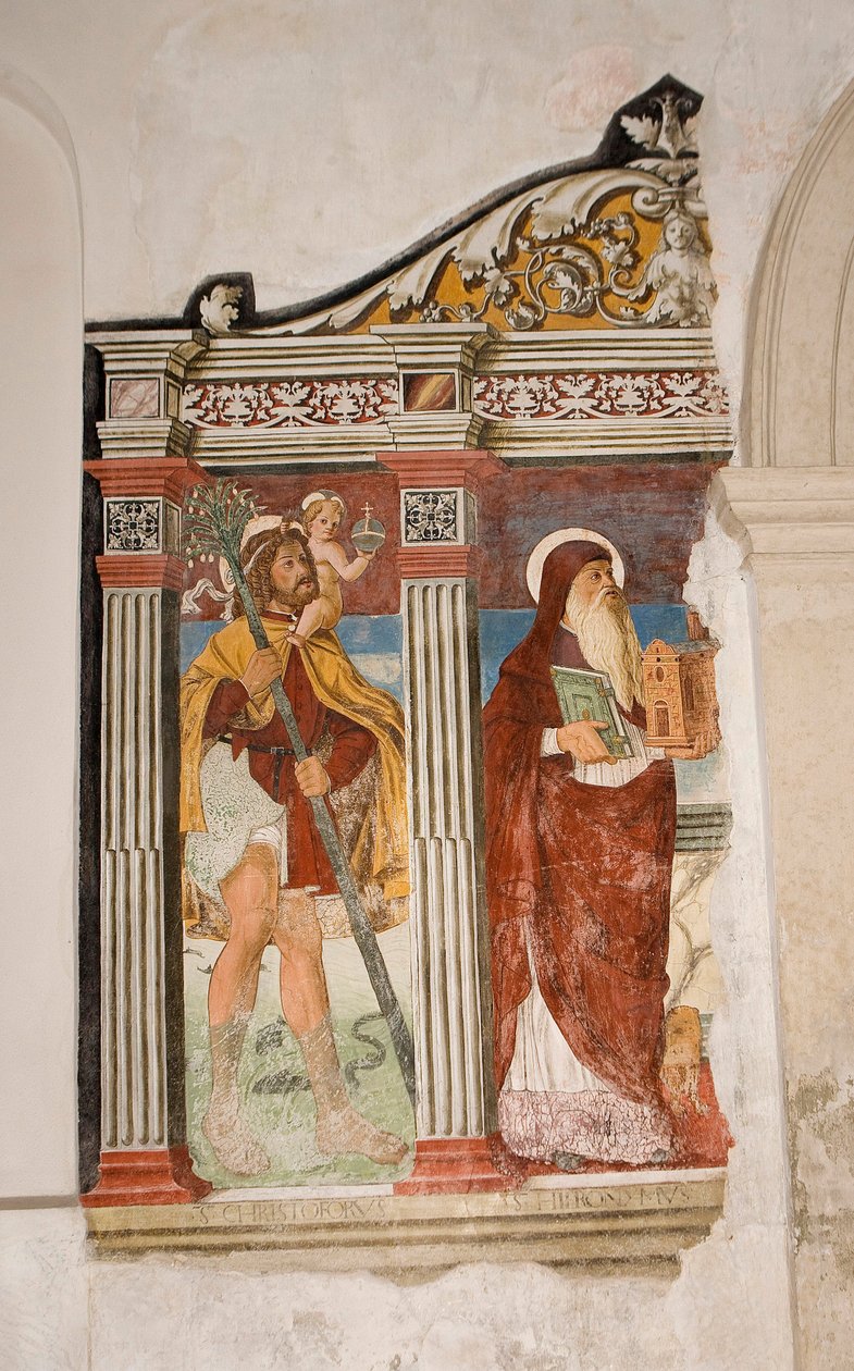 Fresco, detalje af 6338548 af Pietro da Vicenza