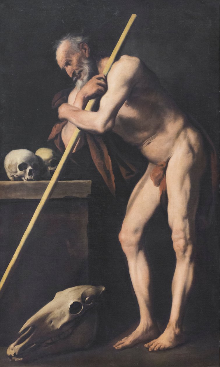 En filosof, ca. 1650 (olie på lærred) af Pietro the Elder Muttoni
