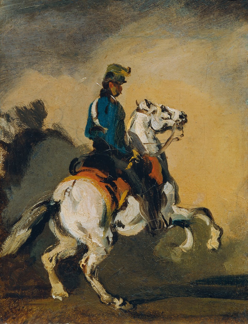 østrigsk husar af Piotr von Michalowski