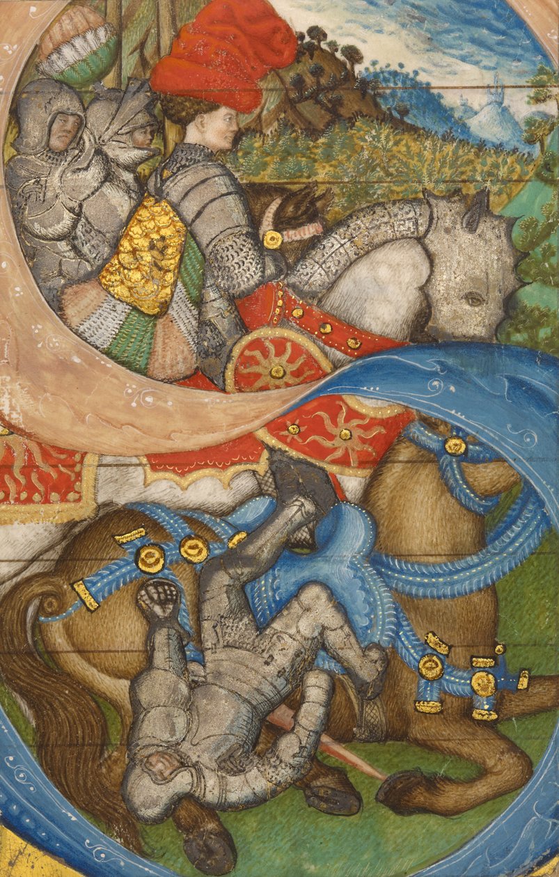 Skære fra en gradvis af Pisanello