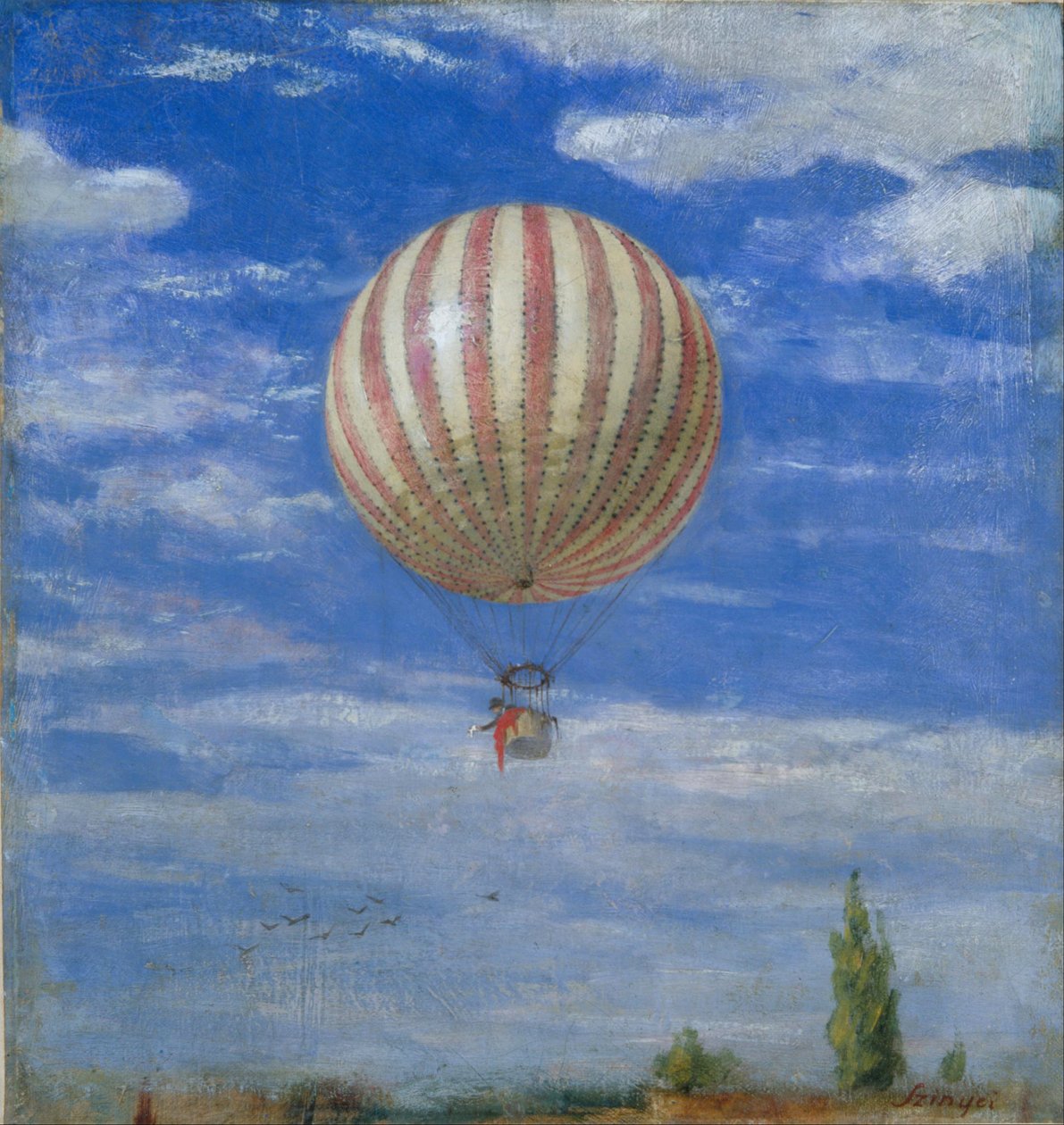 Ballonen af Pál Szinyei Merse