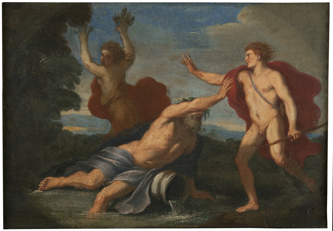 Apollo og Daphne, ca. 1740 af Placido Costanzi