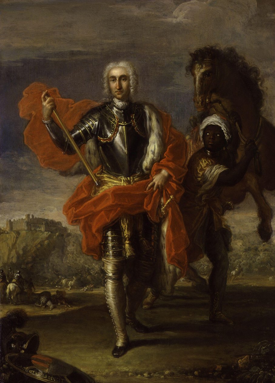 Portræt af George Keith, 10. jarl af Marischal (1692/93-1778) af Placido Costanzi