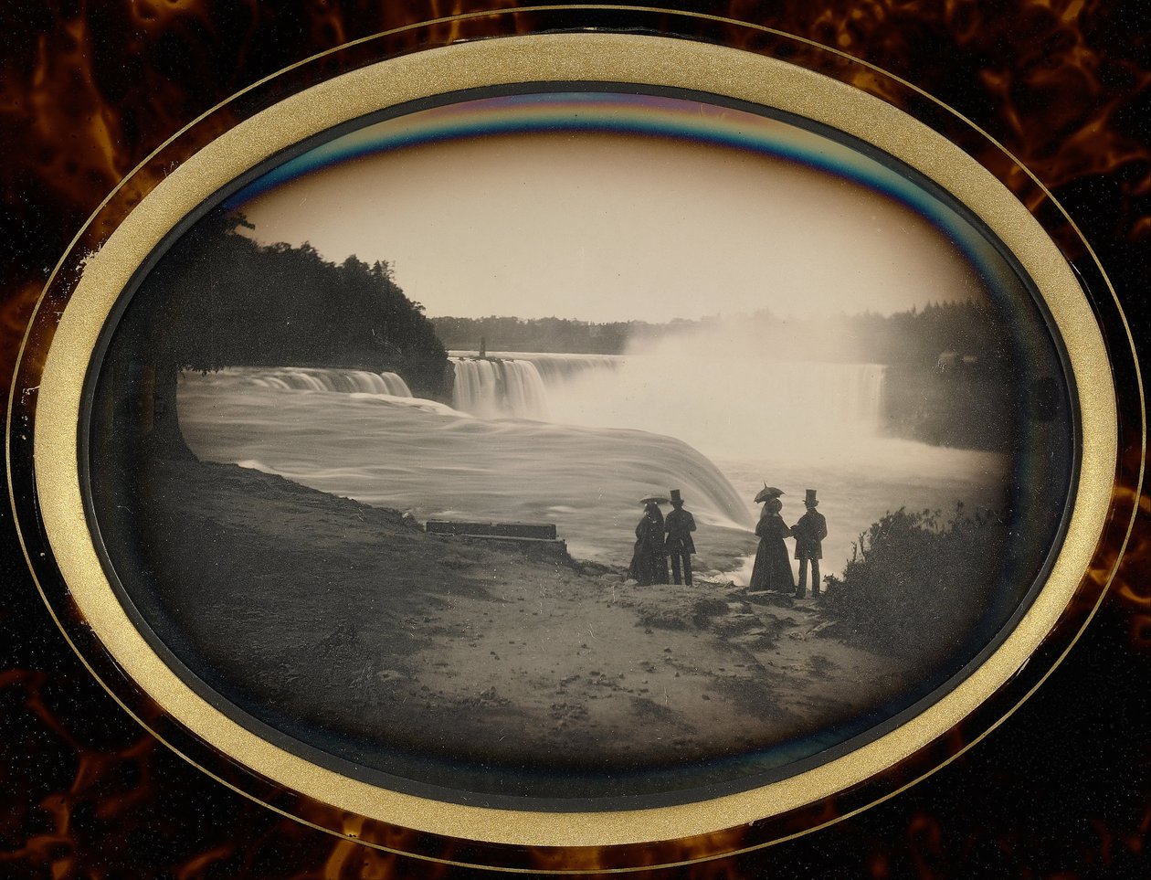 Scene ved Niagara Falls af Platt D. Babbitt