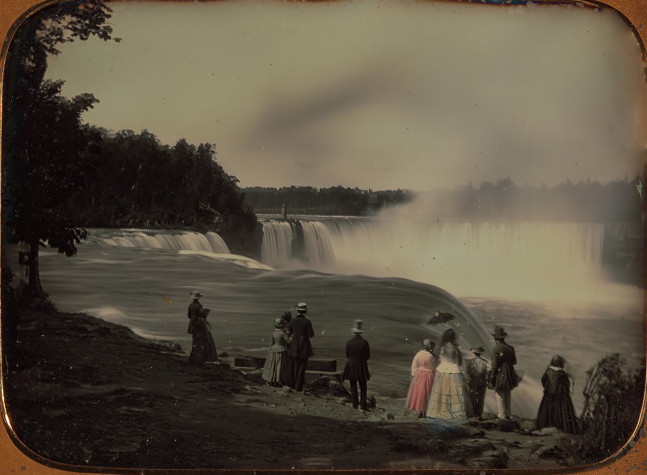 Niagara Falls, ca. 1850. af Platt D. Babbitt