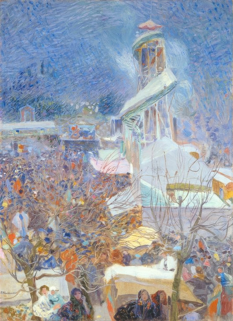 "Messe in Pietrasanta" / Von Plinio Nomellini af Plinio Nomellini
