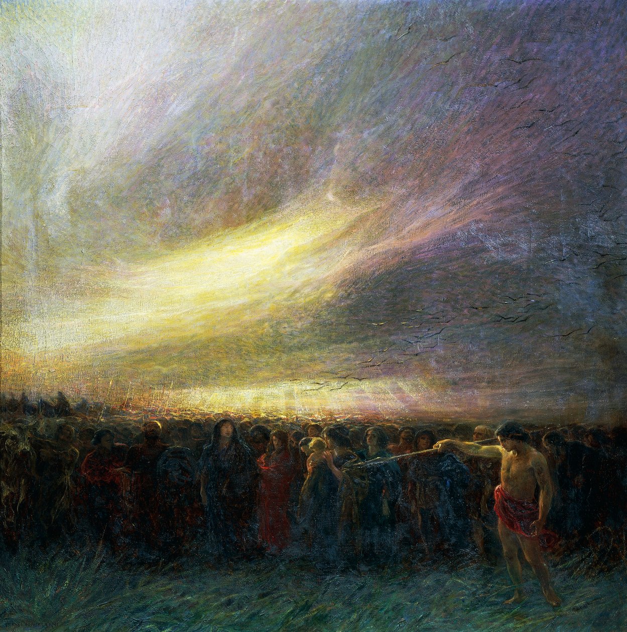 Migrationer af mænd af Plinio Nomellini
