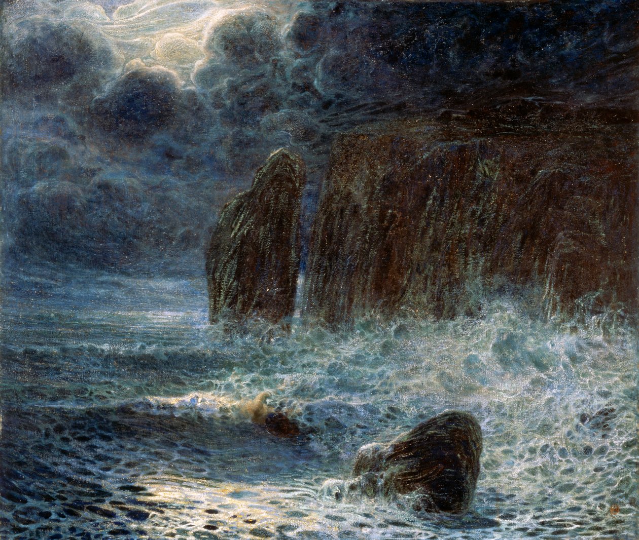 Månens symfoni af Plinio Nomellini