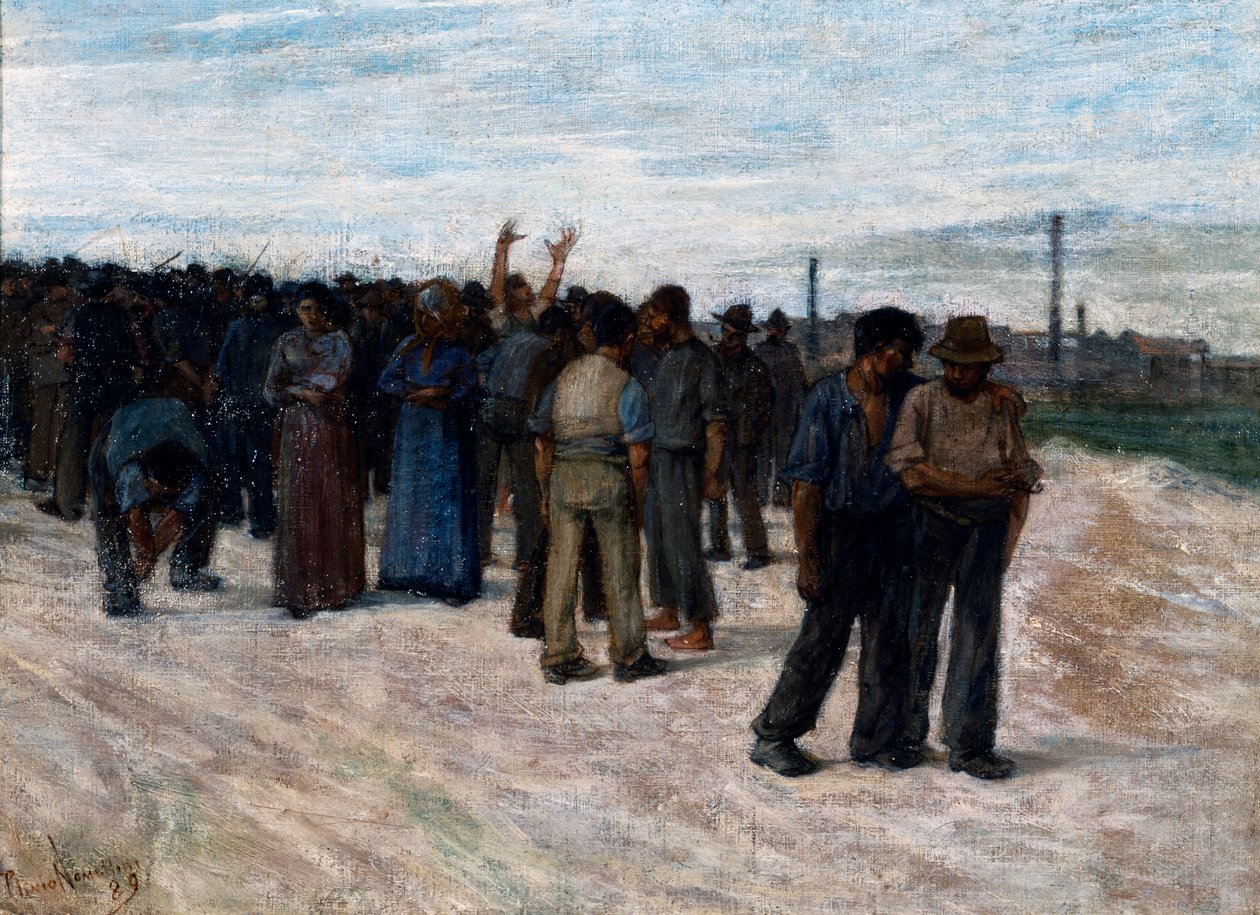 Strejken af Plinio Nomellini