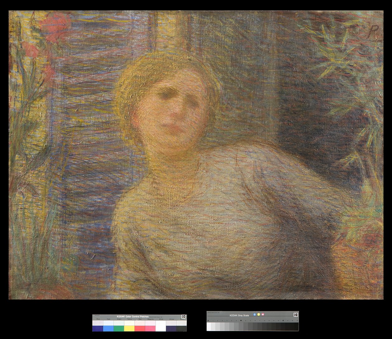 Ung kvinde ved vinduet, 1891 af Plinio Nomellini