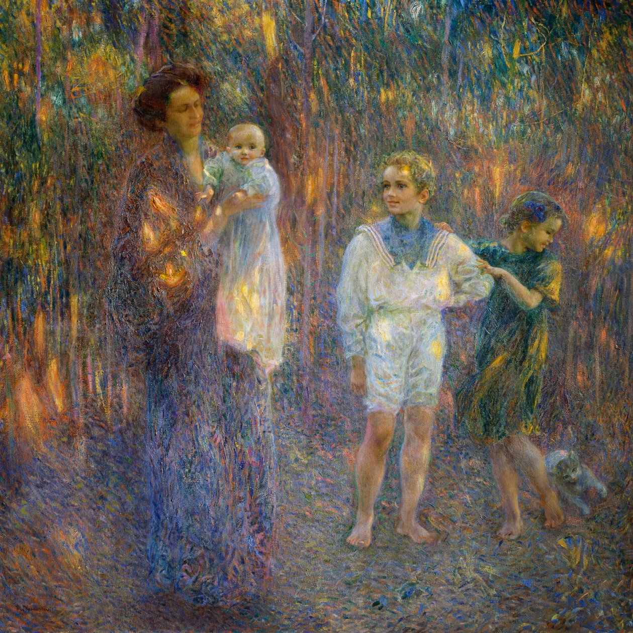 Lillesøster af Plinio Nomellini