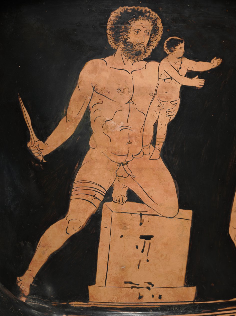 Lucanian Calyx-Krater, ca. 400 f.Kr af Policoro Painter