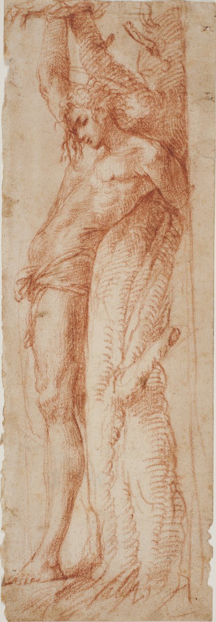 Sankt Sebastian af Polidoro da Caravaggio