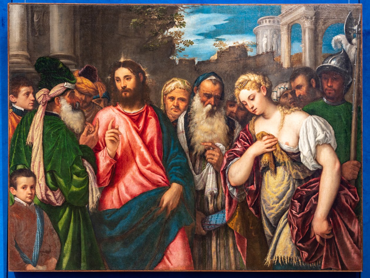 Kristus og horfruen af Polidoro da Lanciano