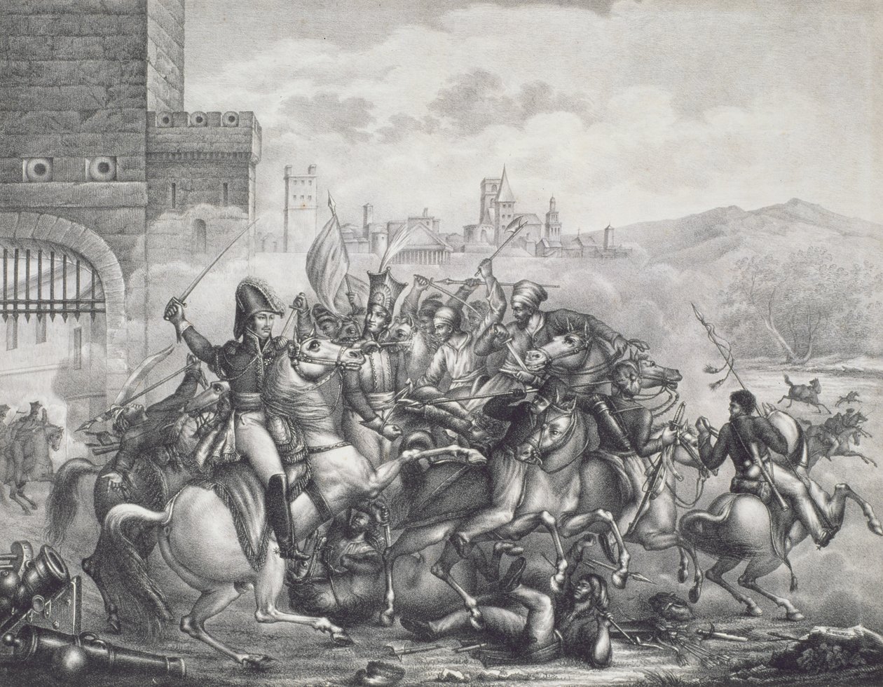 Josef Sulkowskis død, 1799 af Polish School