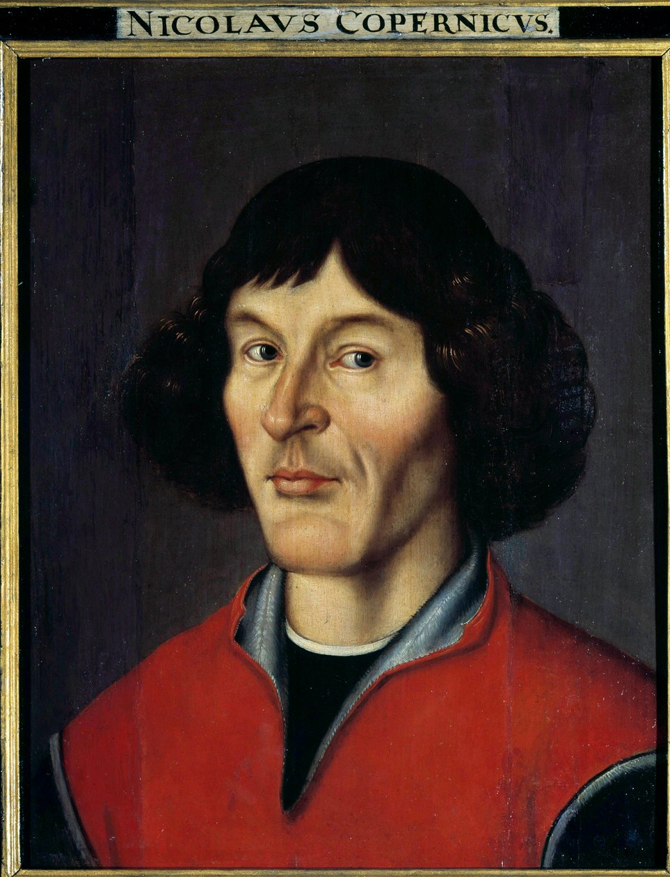 Portræt af Nicolas Copernicus (Nicolaus Copernicus af Polish School