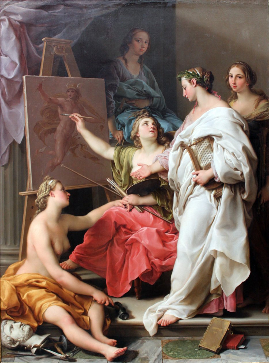 Allegory of the Arts af Pompeo Batoni