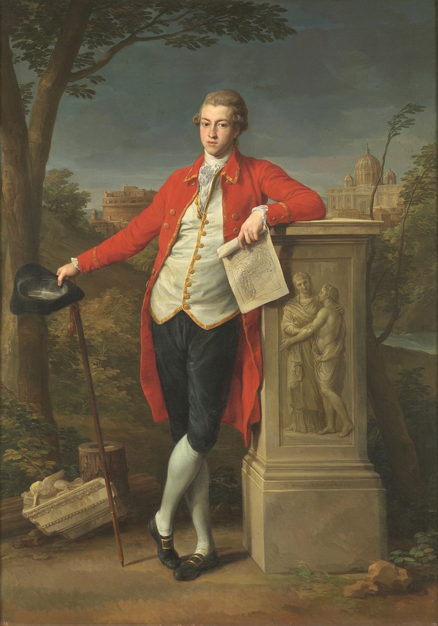 Charles Cecil Roberts, 1778 af Pompeo Girolamo Batoni