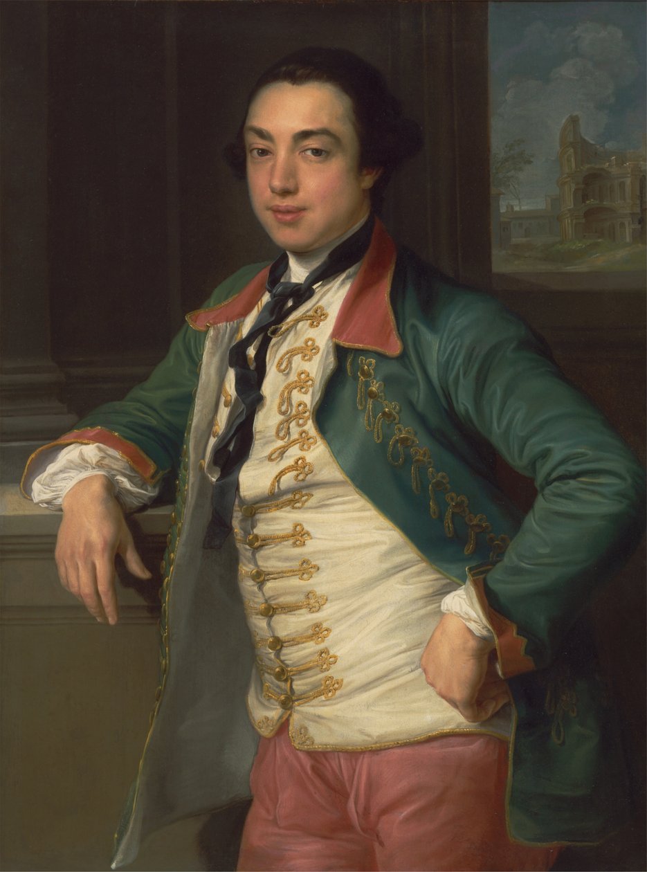 James Caulfeild, 4. viscount Charlemont (senere 1. jarl af Charlemont) af Pompeo Girolamo Batoni