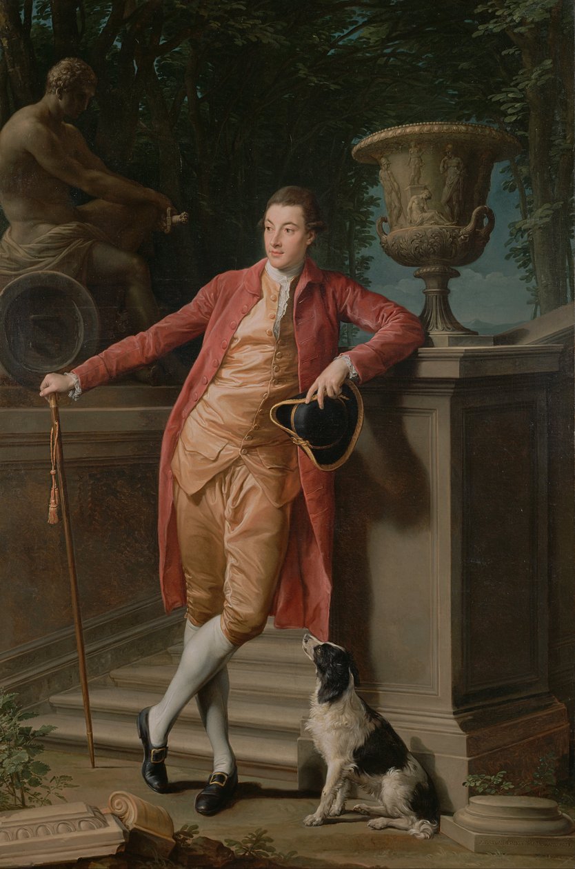 Portræt af John Talbot, senere 1. jarl Talbot af Pompeo Girolamo Batoni