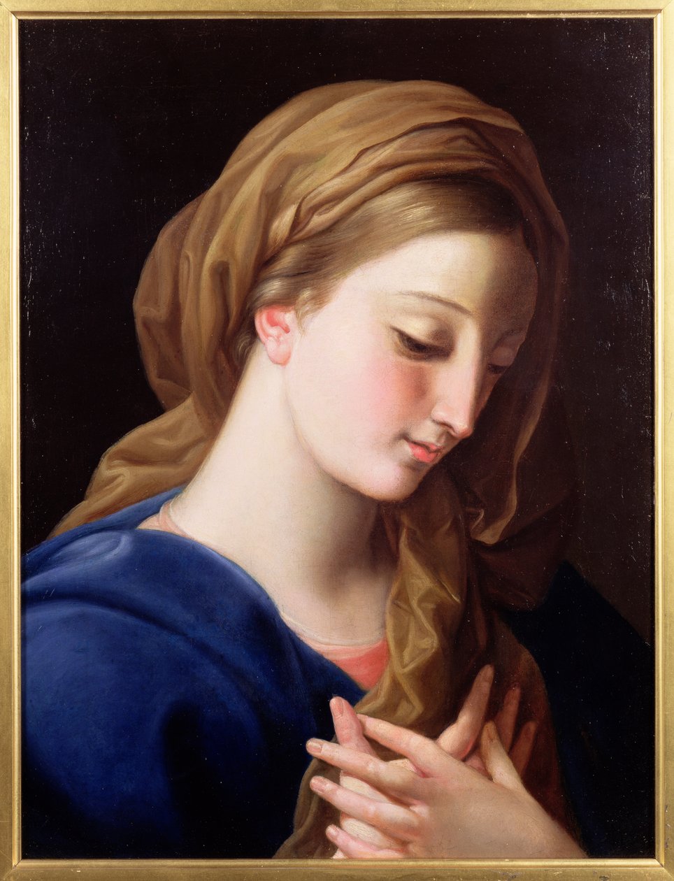 Jomfruen bebuder af Pompeo Girolamo Batoni